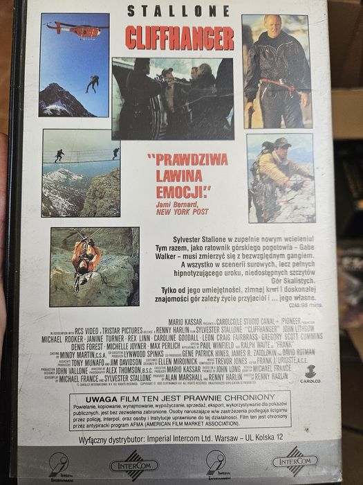 Na krawędzi - VHS stan bardzo dobry