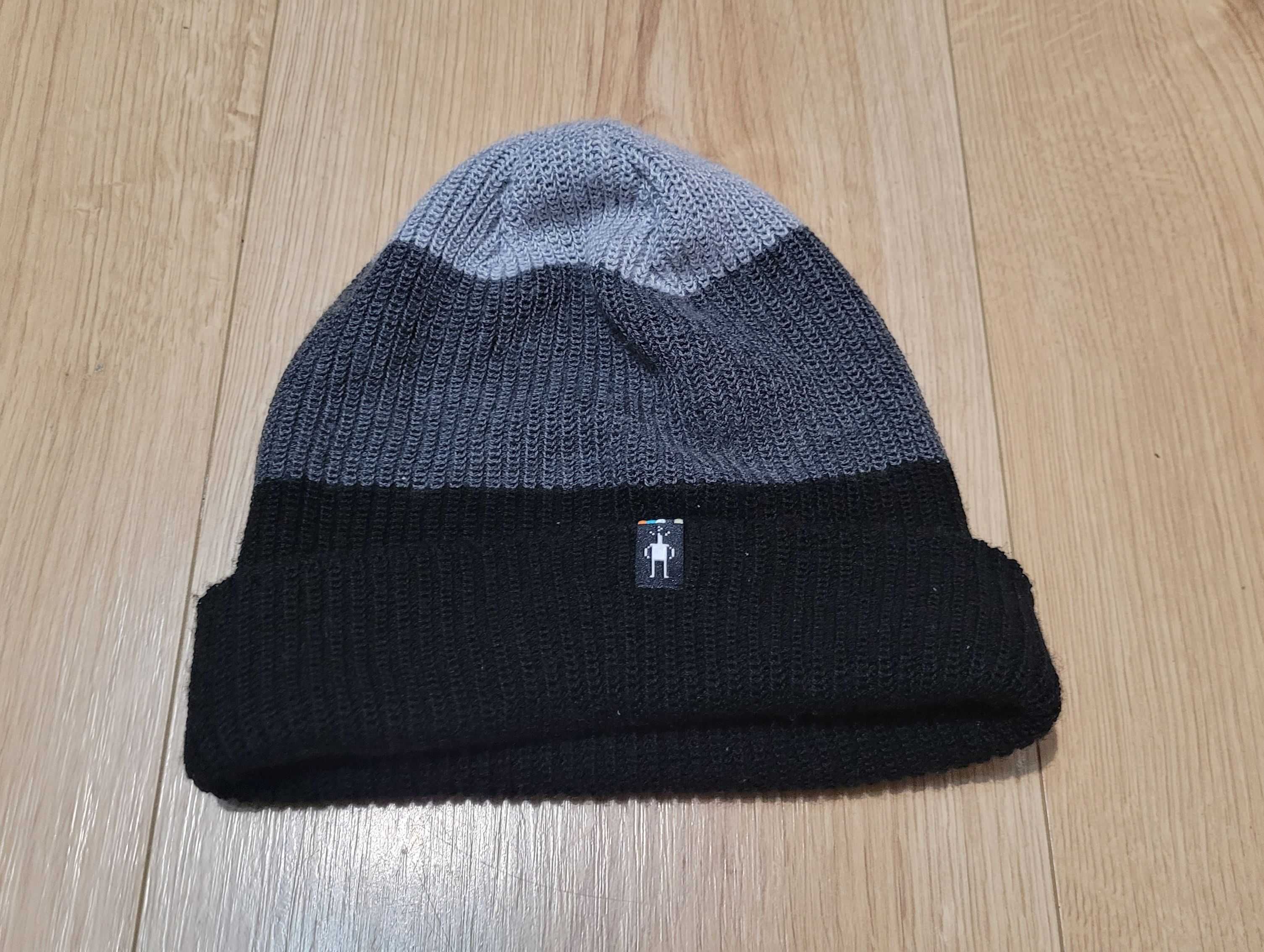 Czapka zimowa Smartwool Cantar Colorblock Beanie - black