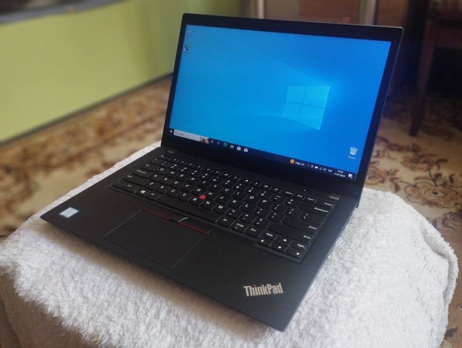 Ноутбук Lenovo T480s i5-7300u/8gb DDR4/NVMe 256gb