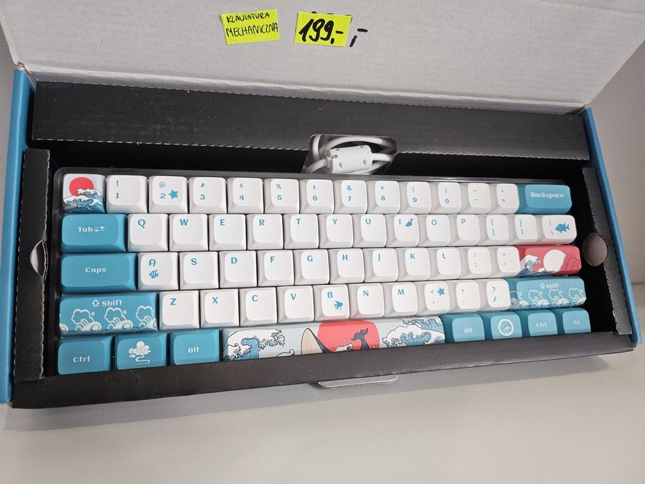 Klawiatura z motywem morza