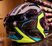 Capacete NOVO Full Carbon LS2 Challenger (50% Desconto) Extras.Tam XXS