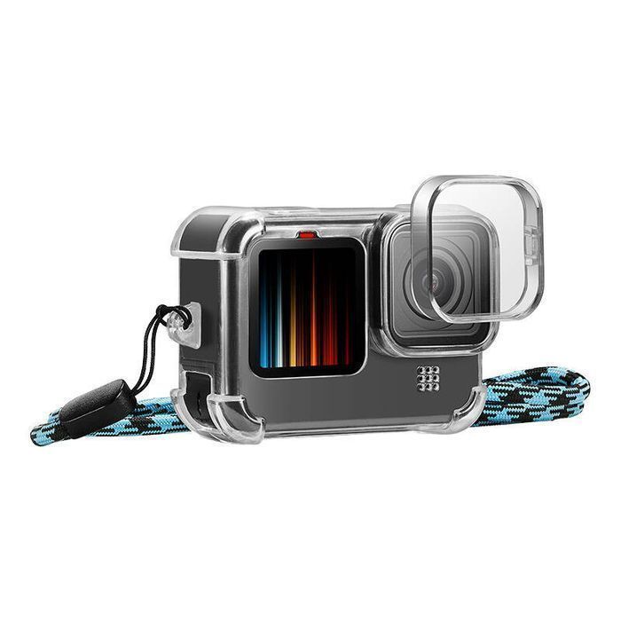 Na Do 9 / / 10 11 Etui Hero Szyję Osłoną Paskiem Puluz Gopro Obiektywu