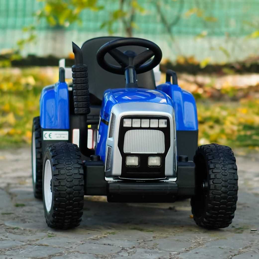Traktor ZETOR Ciągnik Elektryczny PRZYCZEPA Auto Akumulator RC DZIECI