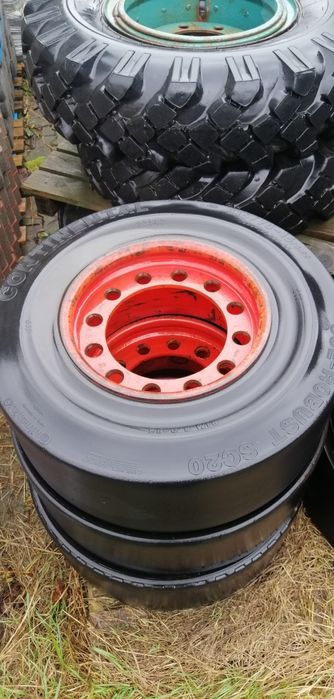 Wózek widłowy, pełne koła do wózka widłowego