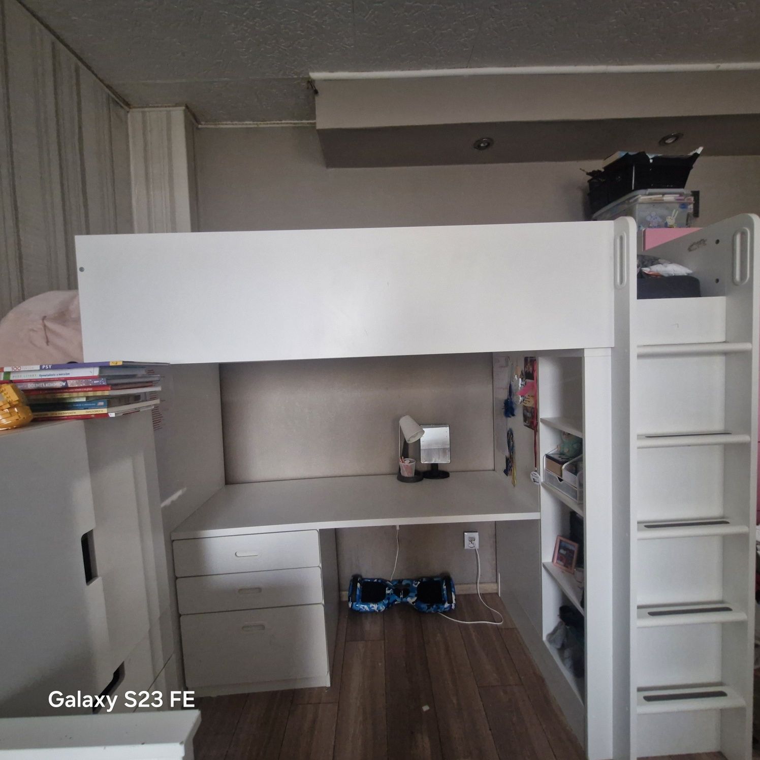 Łóżko z antresolą ikea stuva