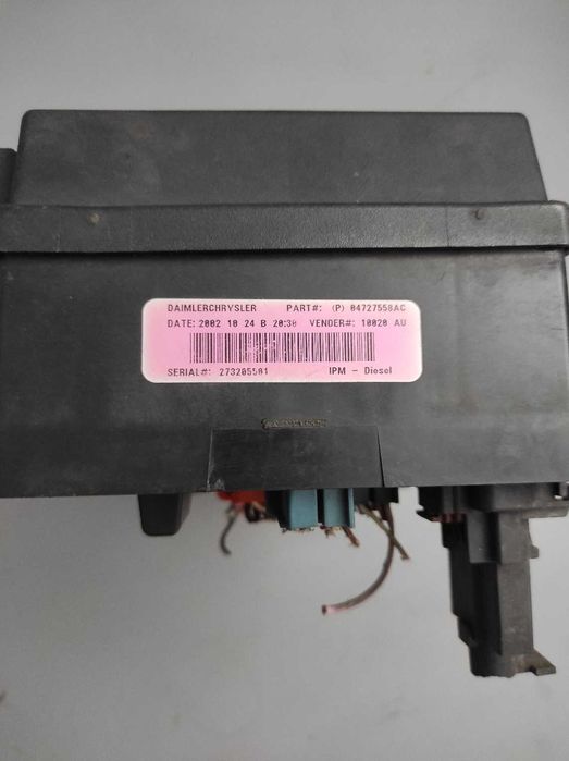 Skrzynka bezpieczników CHRYSLER GRAND VOYAGER, 2.5 crdi,OE:0472.7080AC