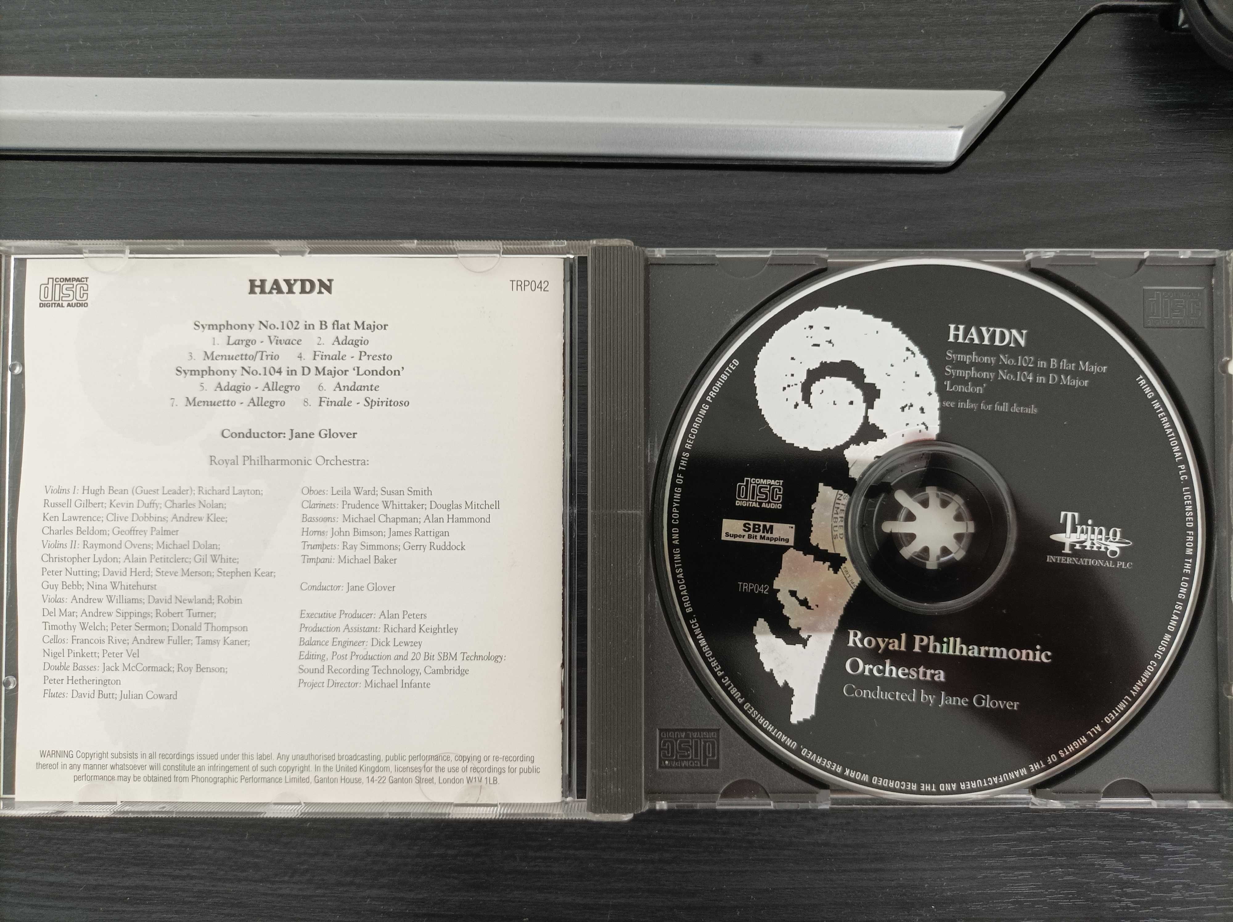 CD "Haydn - Symphony No.102 & Symphony No.104"