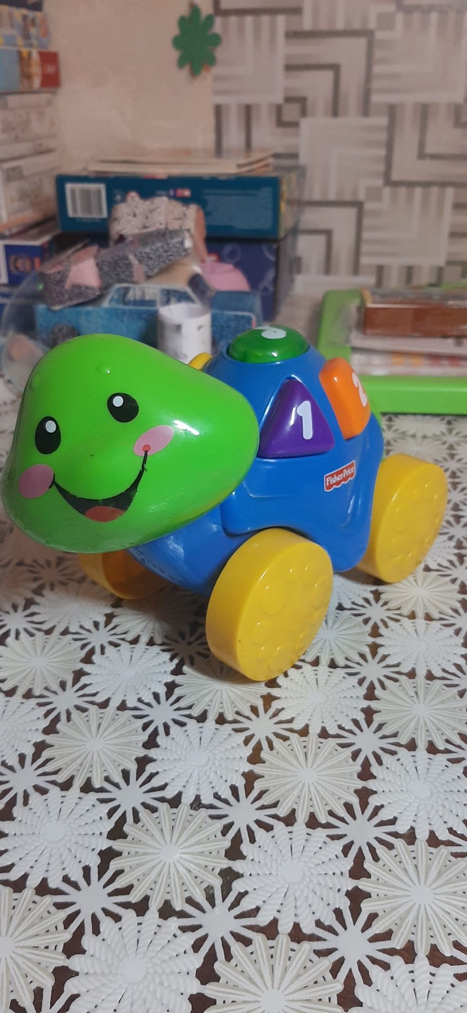 Черепаха fisher price укр мова
