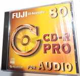 Dysk FUJI CD - R PRO,80 min.,do nagrywarek,nowy,folia