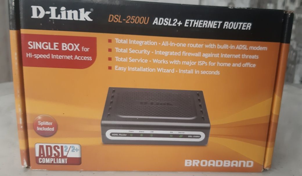 Модем D-Link DSL-2500 ADSL2+