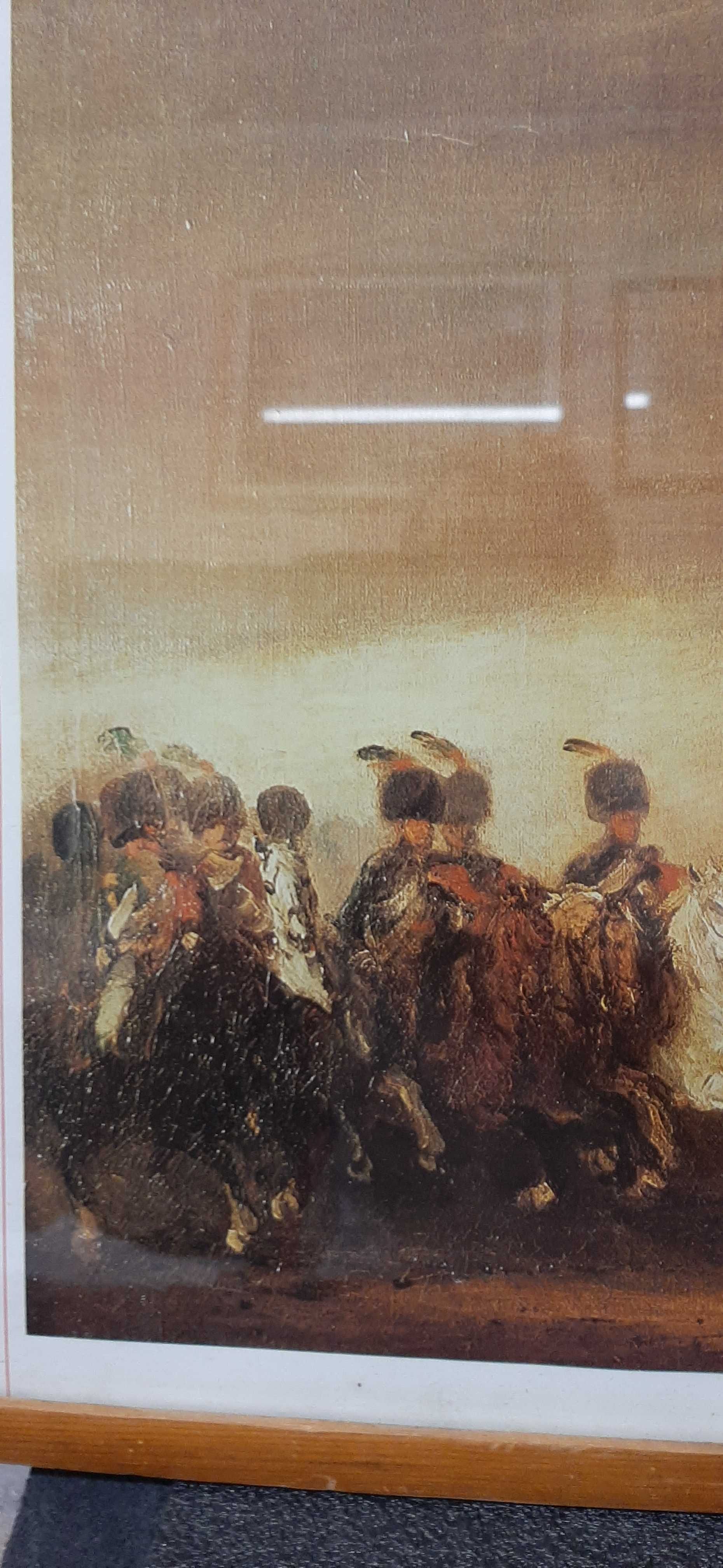 Parada przed Napoleonem Michałkowski obraz