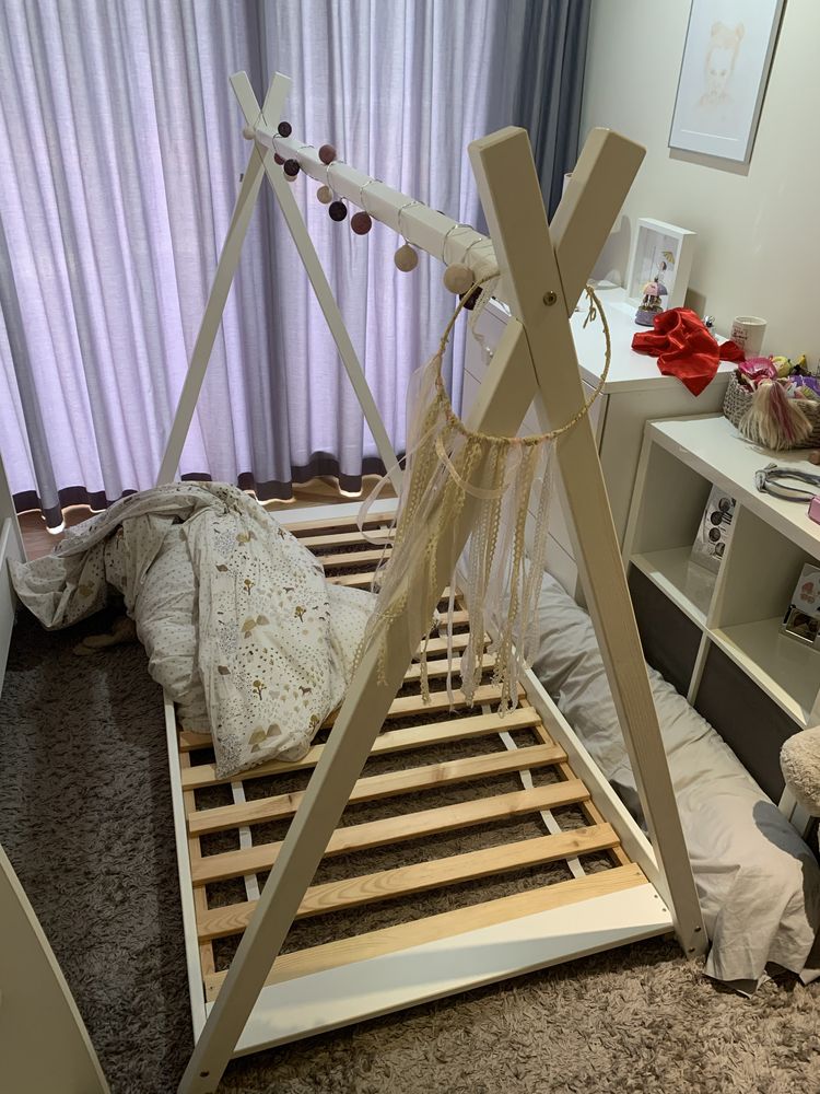 Cama criança tipo tenda