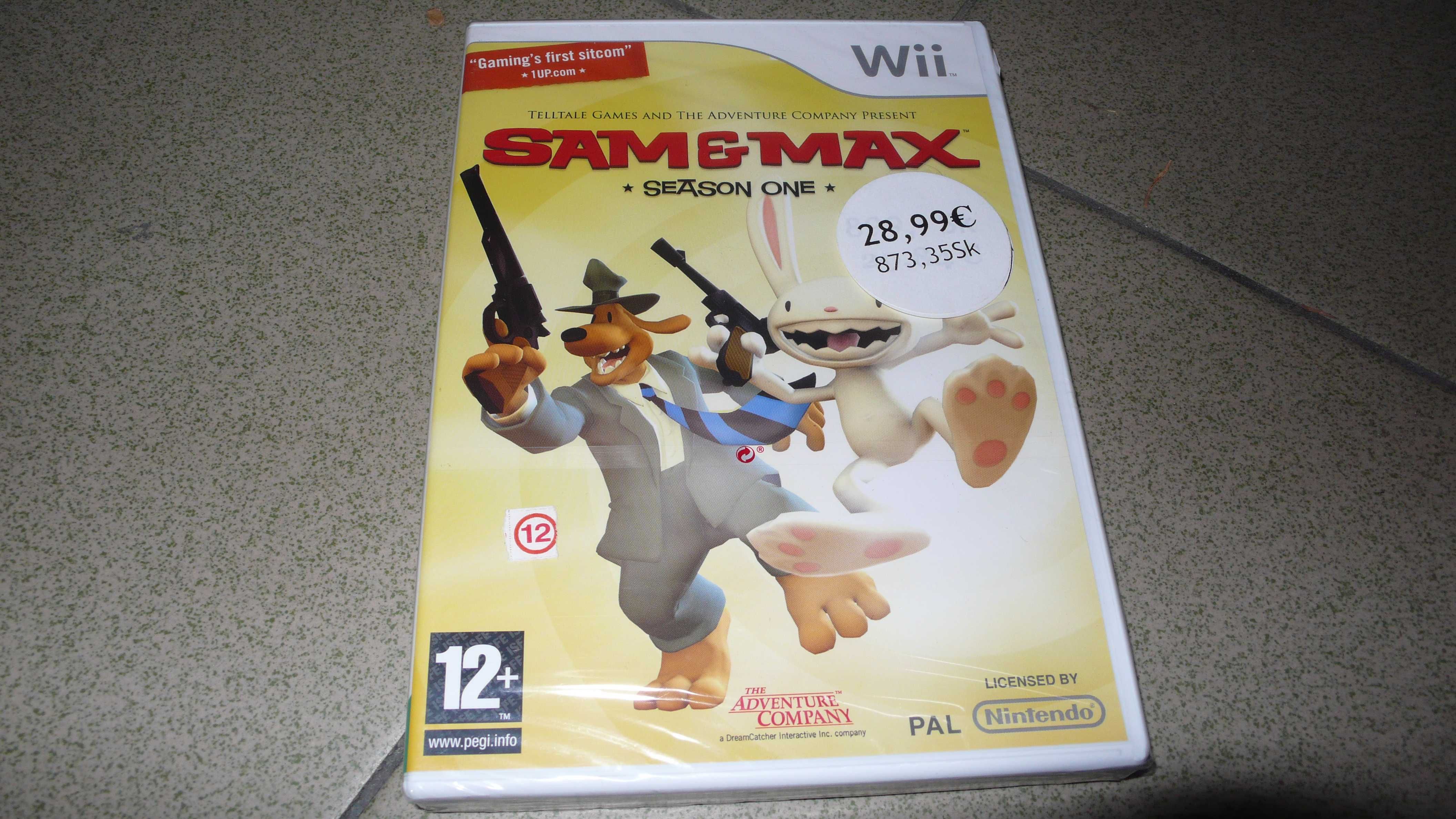 Nowa w folii Sam & Max na Nintendo Wii