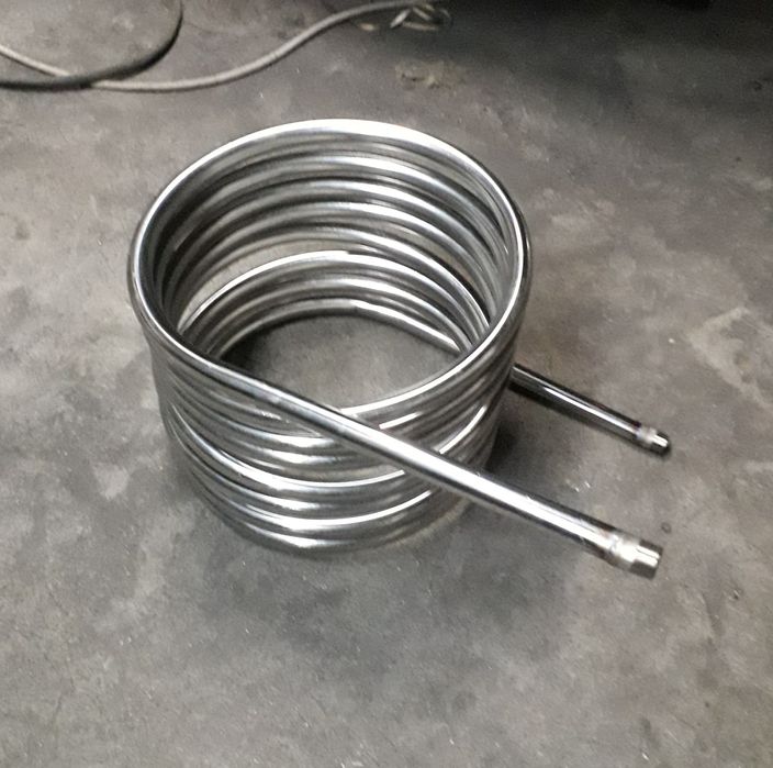 Бак косвенного нагрева. Бак из нержавеющей стали. Теплоаккумулятор