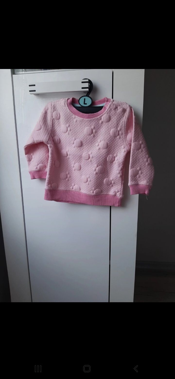 Różowa bluza dla dzieci