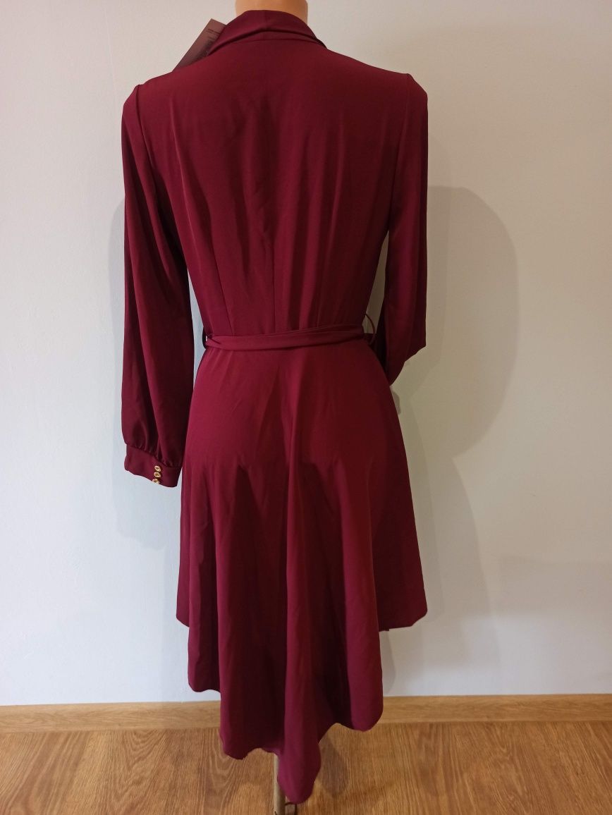 Nowa asymetryczna elegancka sukienka