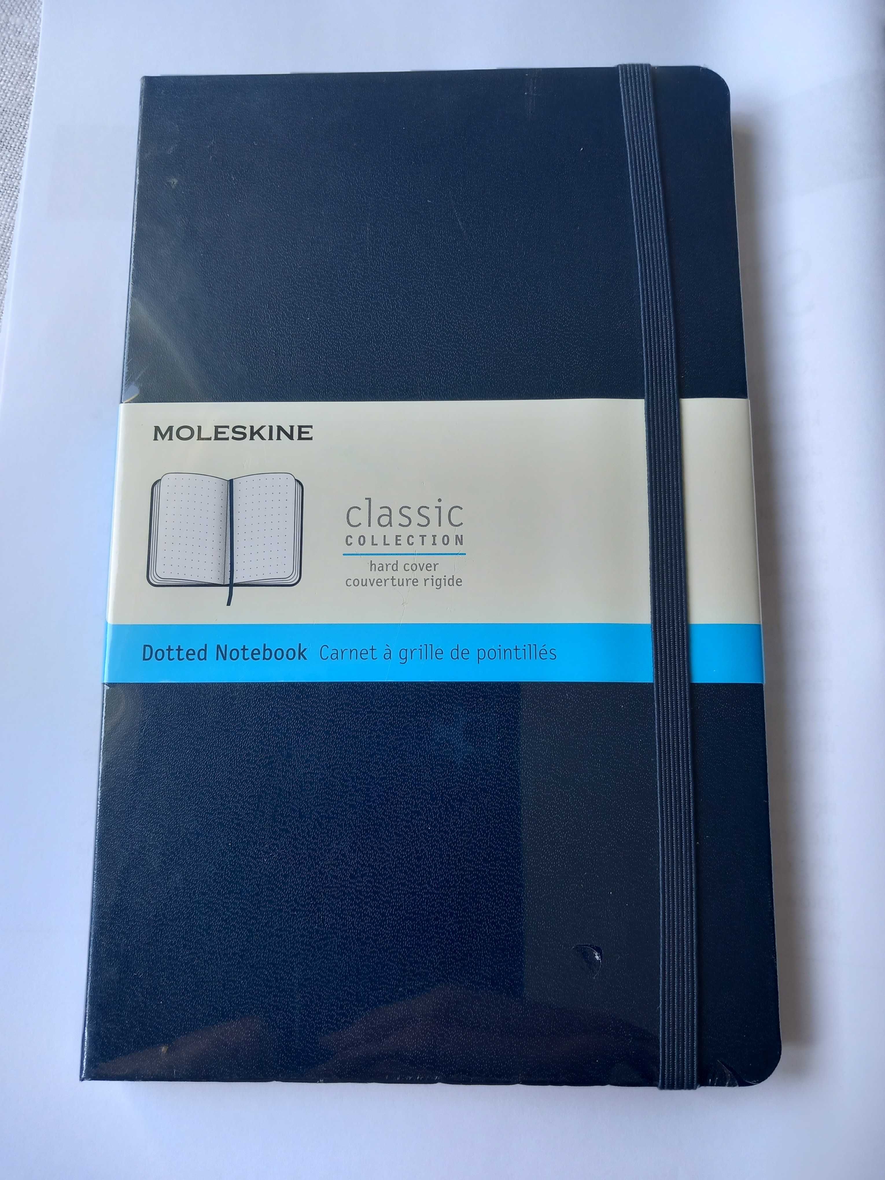 MOLESKINE Classic notatnik szafirowy, a5, kartki w kropki