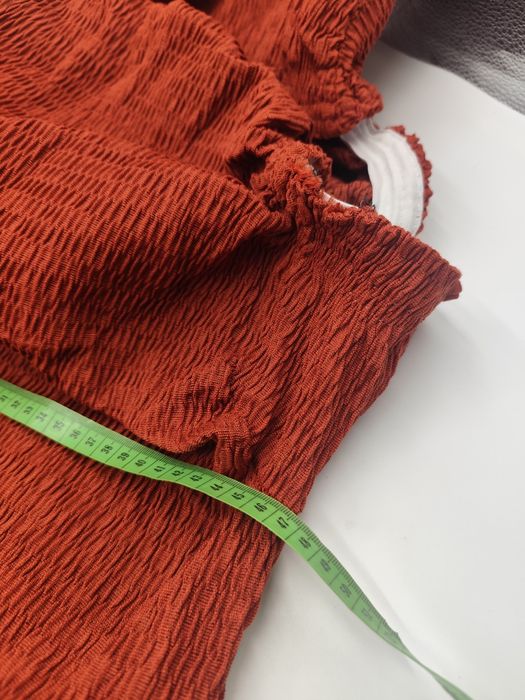 Pokrowiec 4-częściowy na fotel w kolorze ceglastym