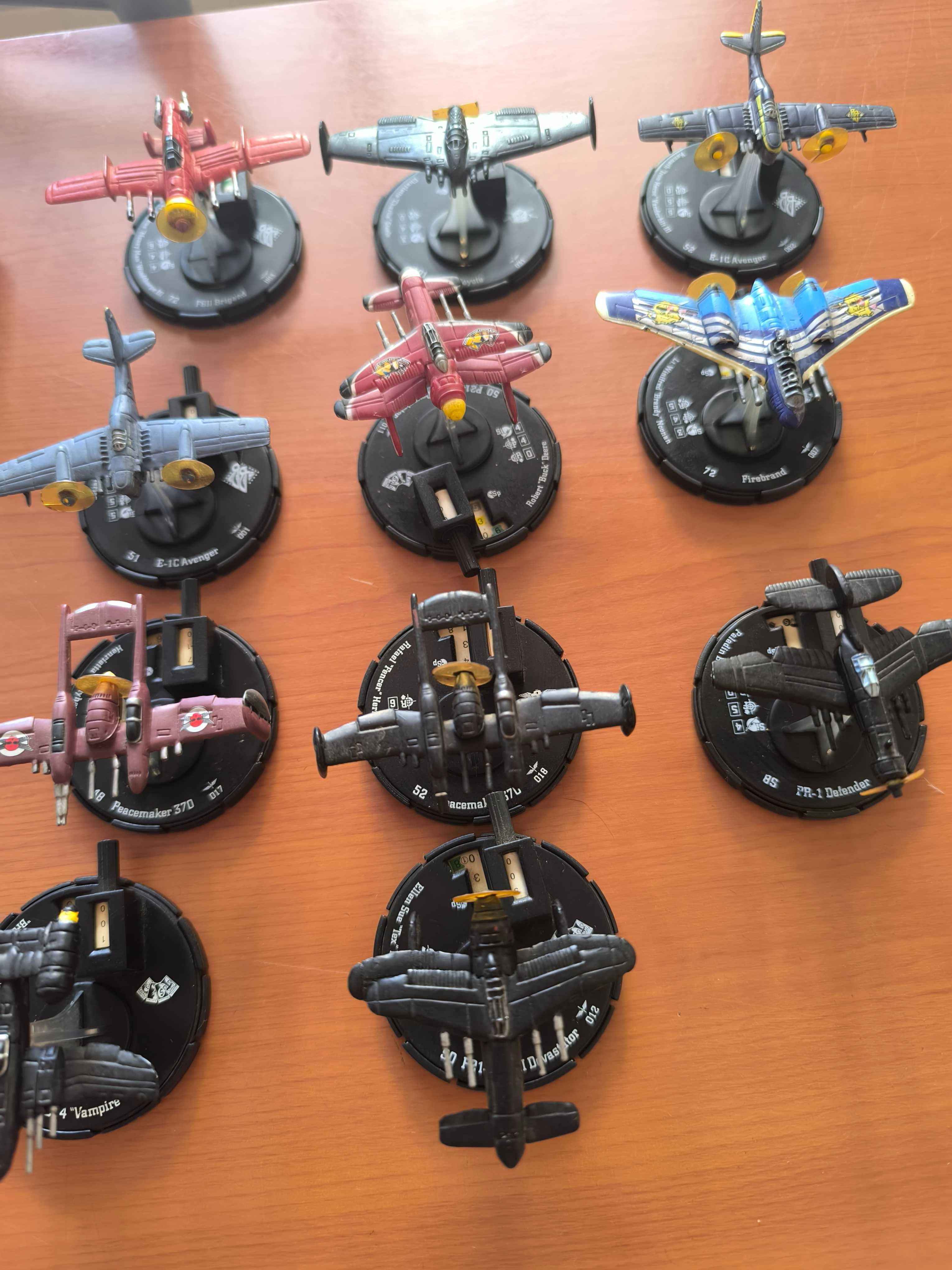 Crimson Skies Jogo de Tabuleiro + Miniaturas de Aviões.