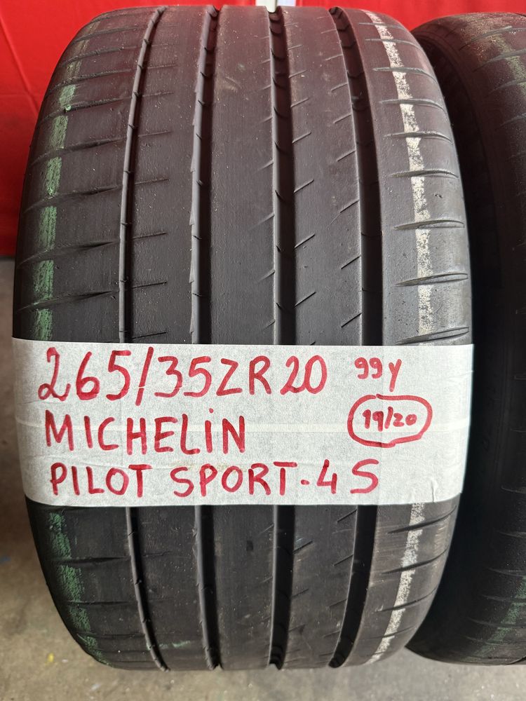 Pneus 265/35/20 Michelin Impecaveis