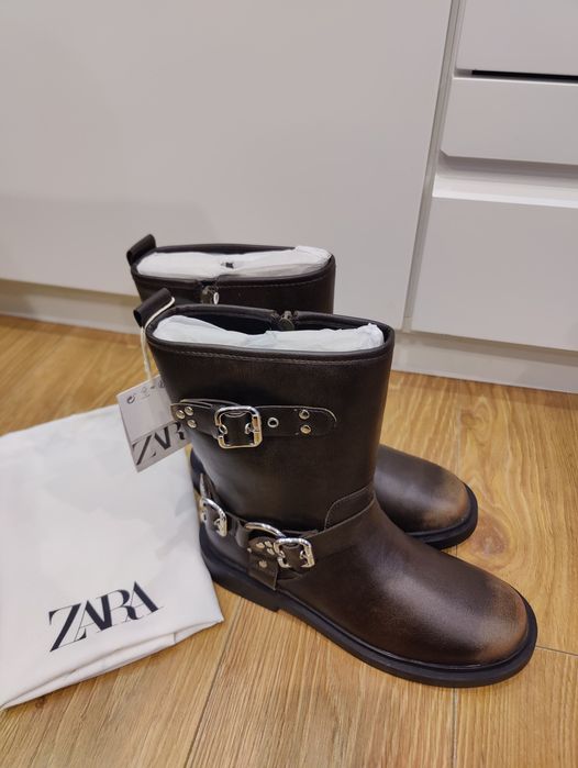 Kozaki kozaczki dla dziewczynki Zara rozm.35