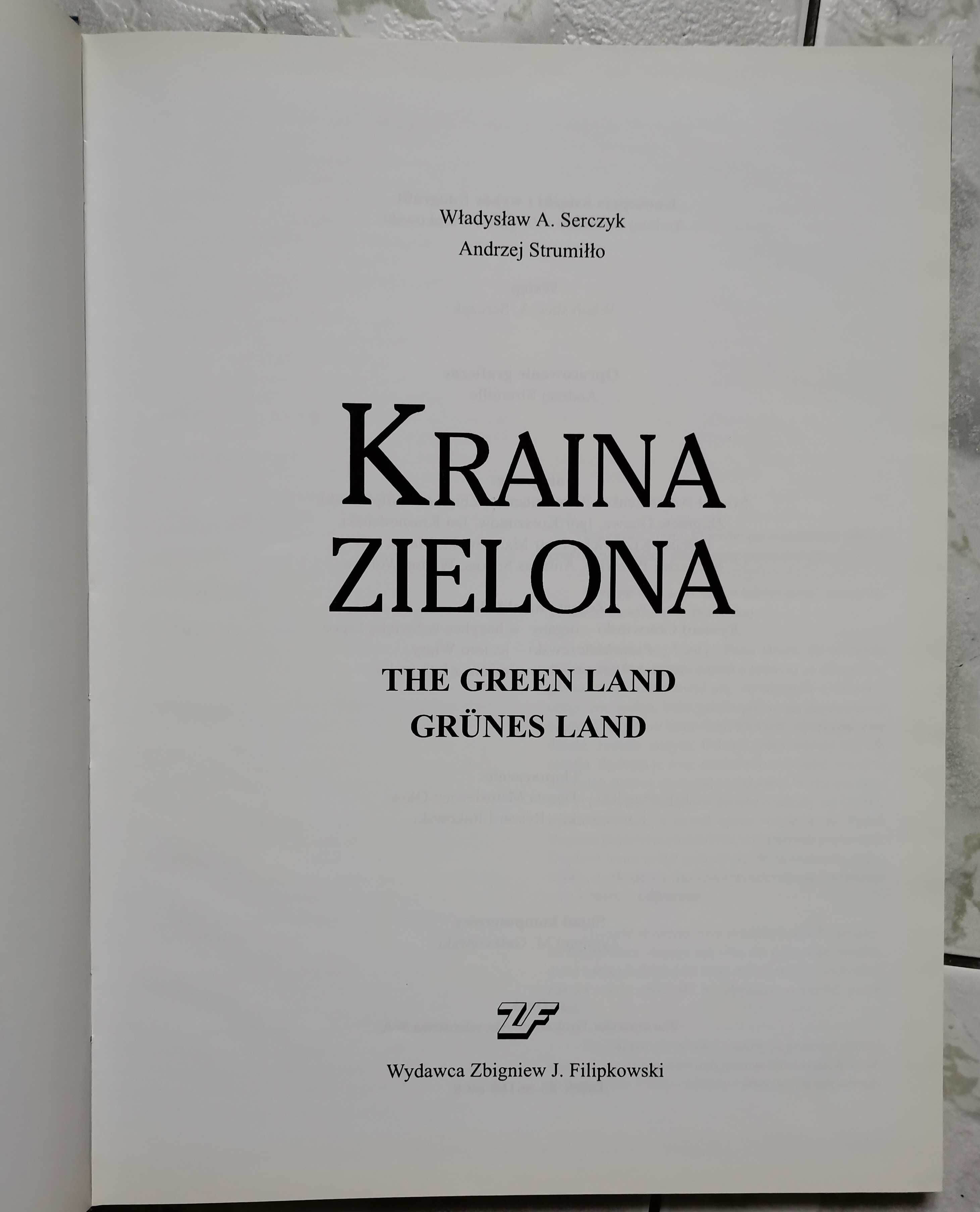 album "Zielona kraina" Władysław A.Serczyk, Andrzej Strumiłło
