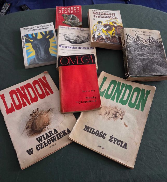 Komplet książek 1968-90 r.