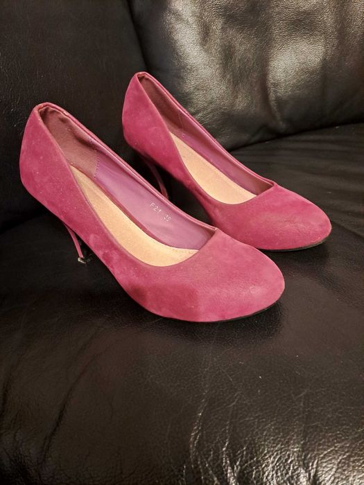Buty damskie kolor fuksja
