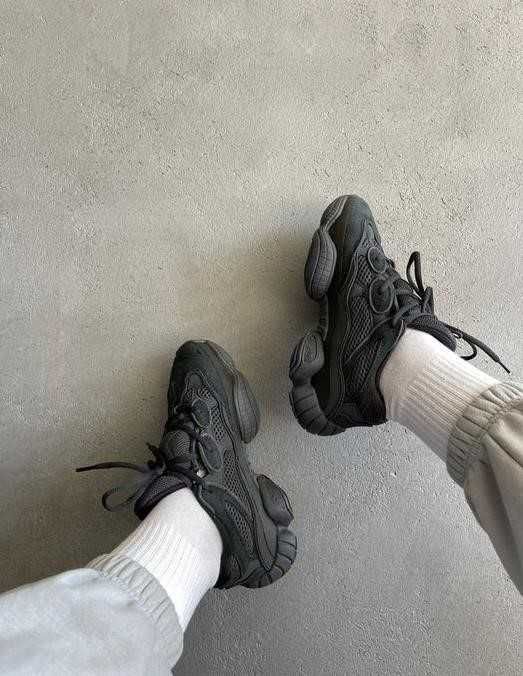 Кроссовки Adidas Yeezy Boost 500 Utility Black Premium 36-46 адидас