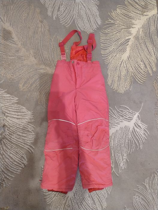 Spodnie narciarskie na śnieg dziewczęce 122