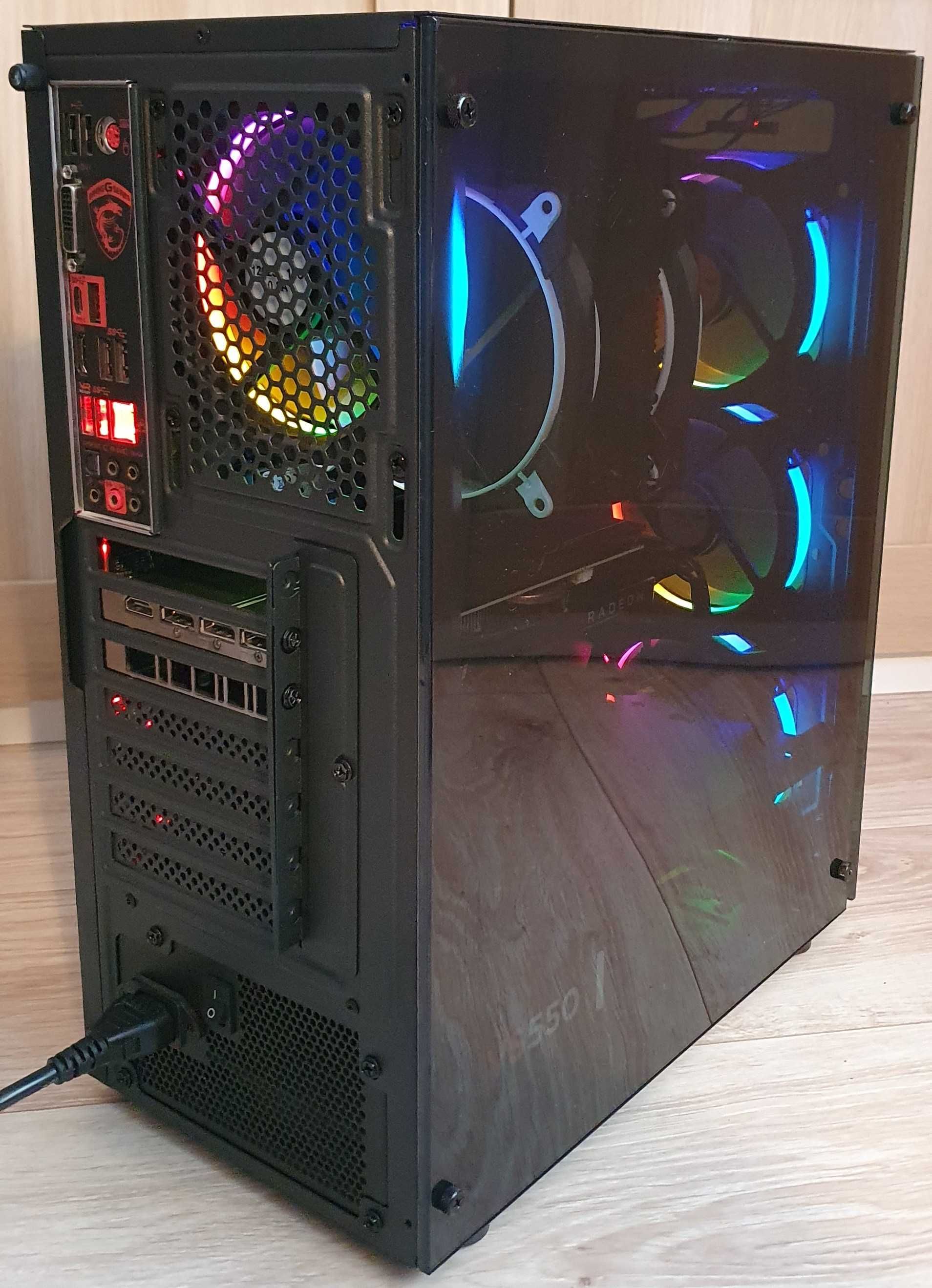 Komputer do gier i5-7400| RAM 16GB| RX 5500XT 8GB| 256GB SSD M.2