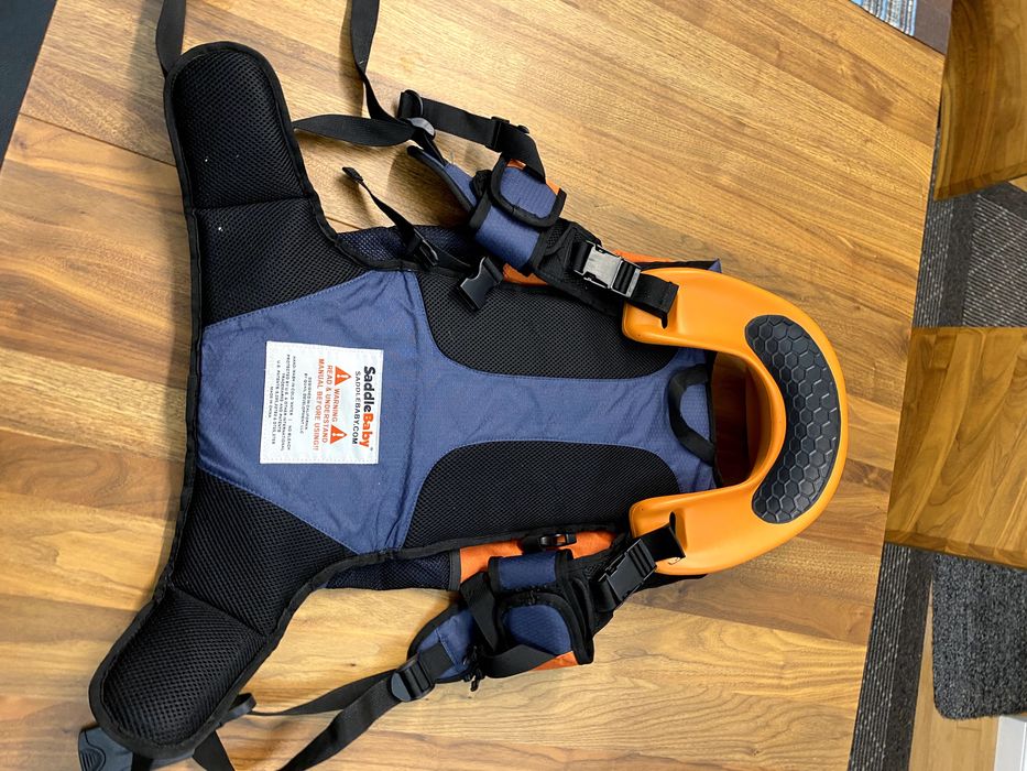 Nosidełko dla dzieci Saddle Baby Pack z plecakiem
