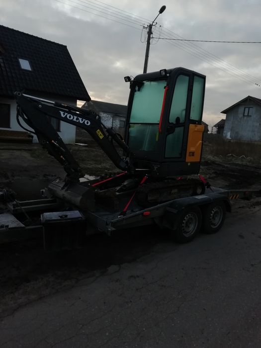 Usługi minikoparka + mlot do wyburzen ( kucie )