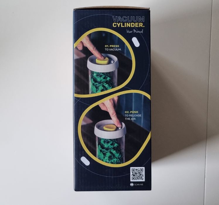 Szklane pojemniki próżniowe - PIKA