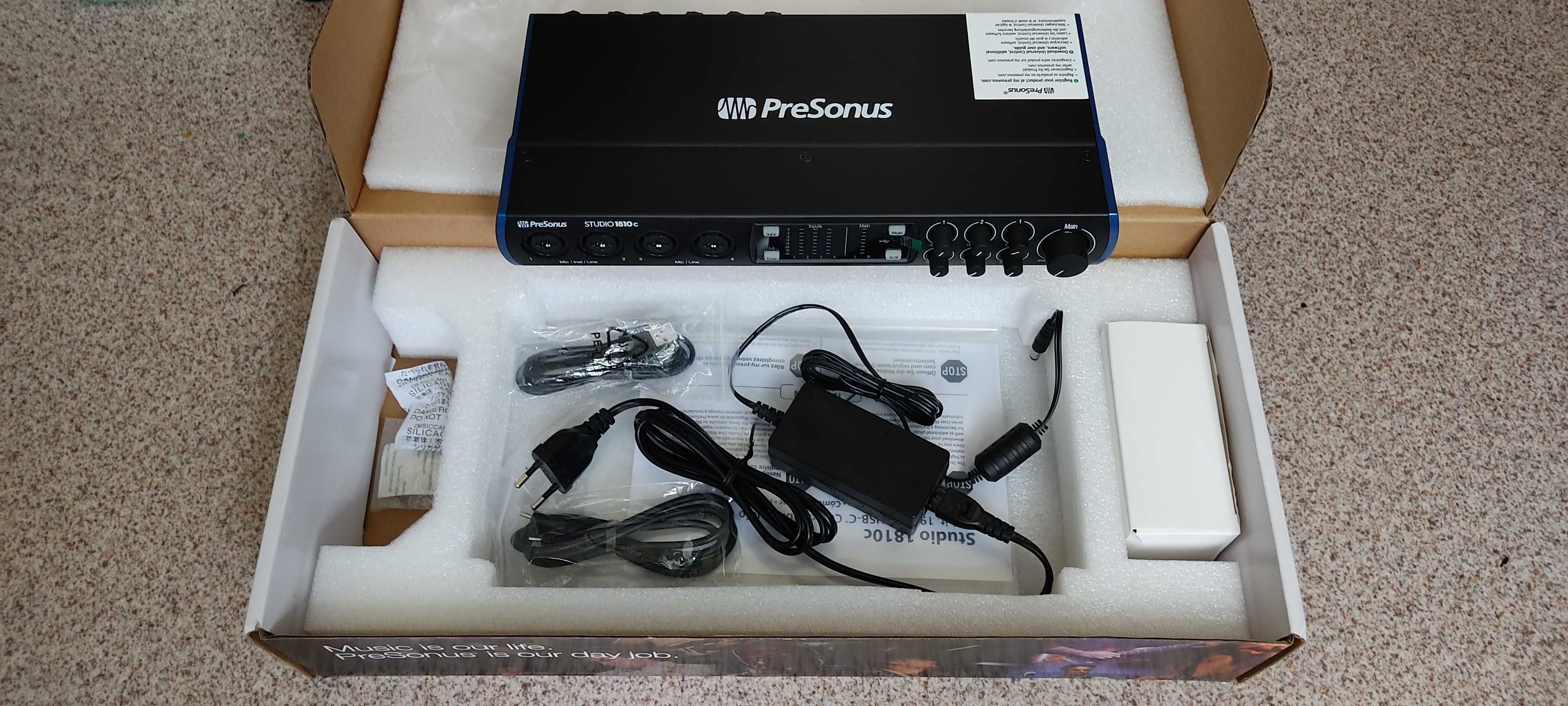 Presonus Studio 1810c НОВАЯ USB аудиоинтерфейс, Звуковая карта