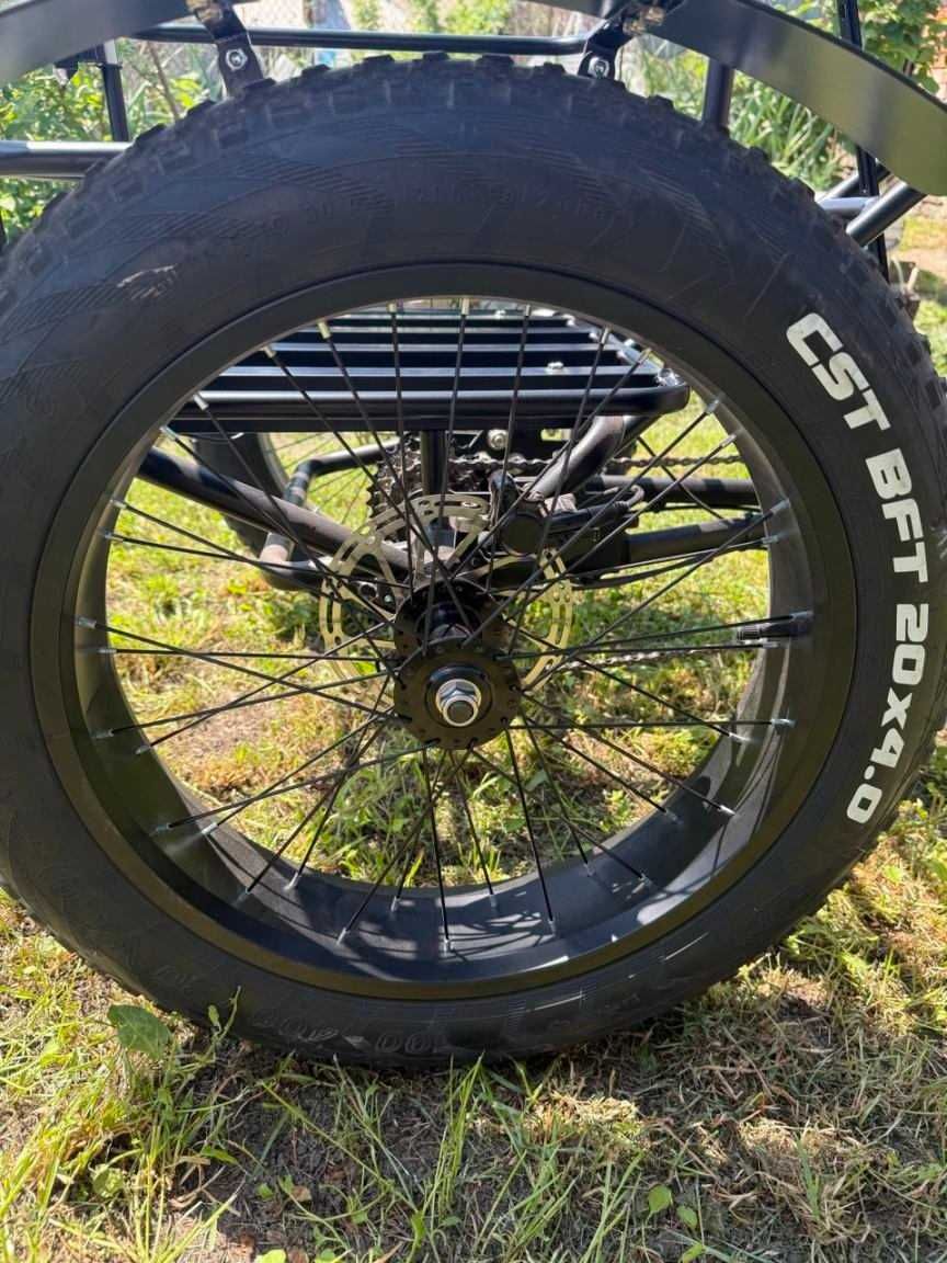 Ebike Trike 20” – 1000W для міста і дачі / Вдосконалена модель