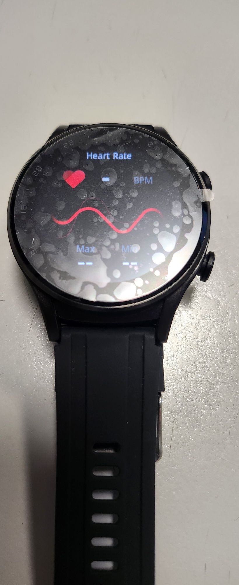 Smartwatch GT66 com fones de ouvido