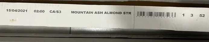 Tubądzin Mountain Ash almond STR Płytka gresowa 1198x190