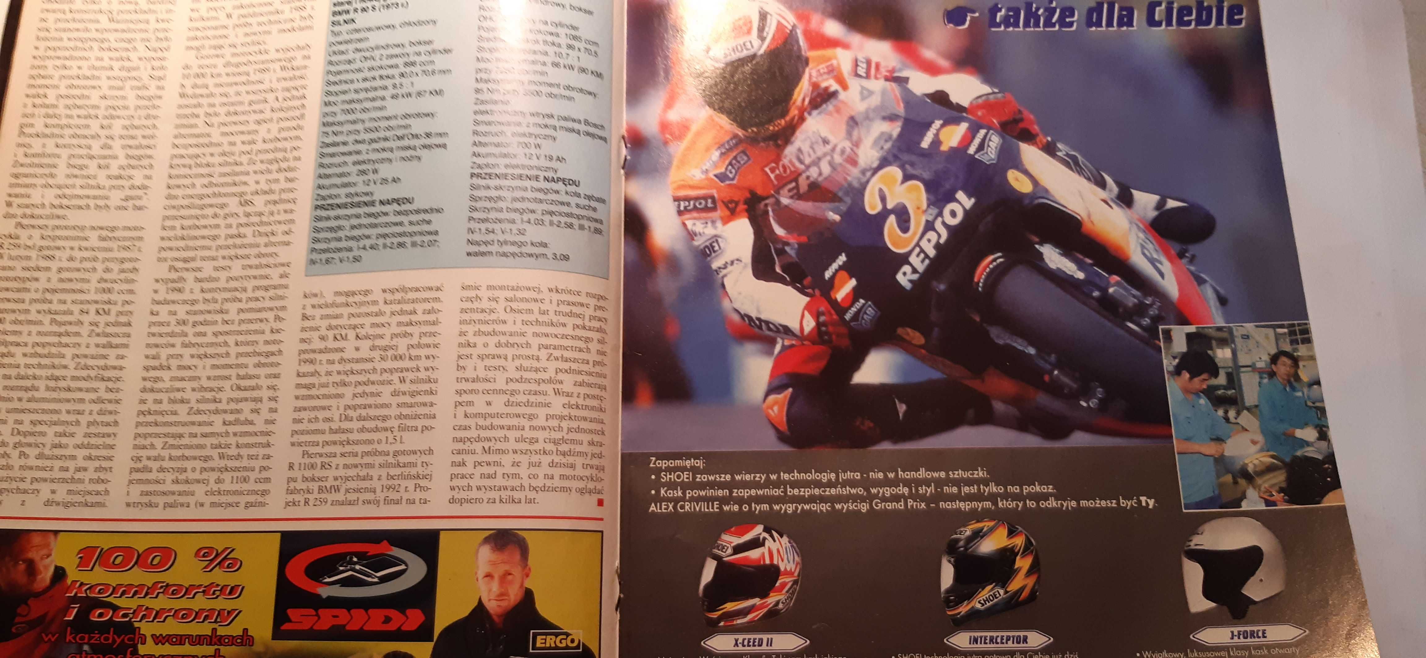 stare czasopismo świat motocykli 6/2000