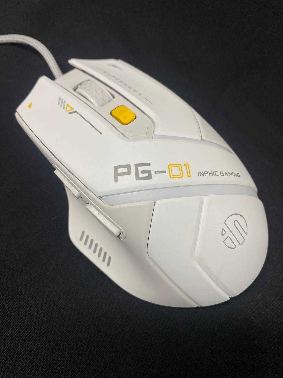 Ігрова миша Inphic PG-01 (дротова, RGB підсвітка)