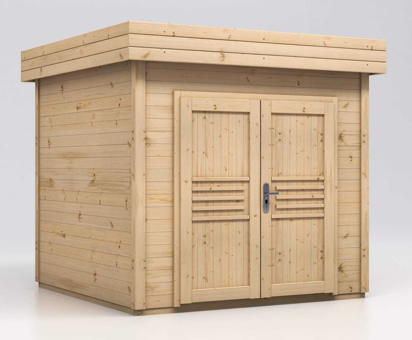 Domek drewniany ogrodowy Zawilec 416x366 rekreacyjny -50%mont.Dost.0zł