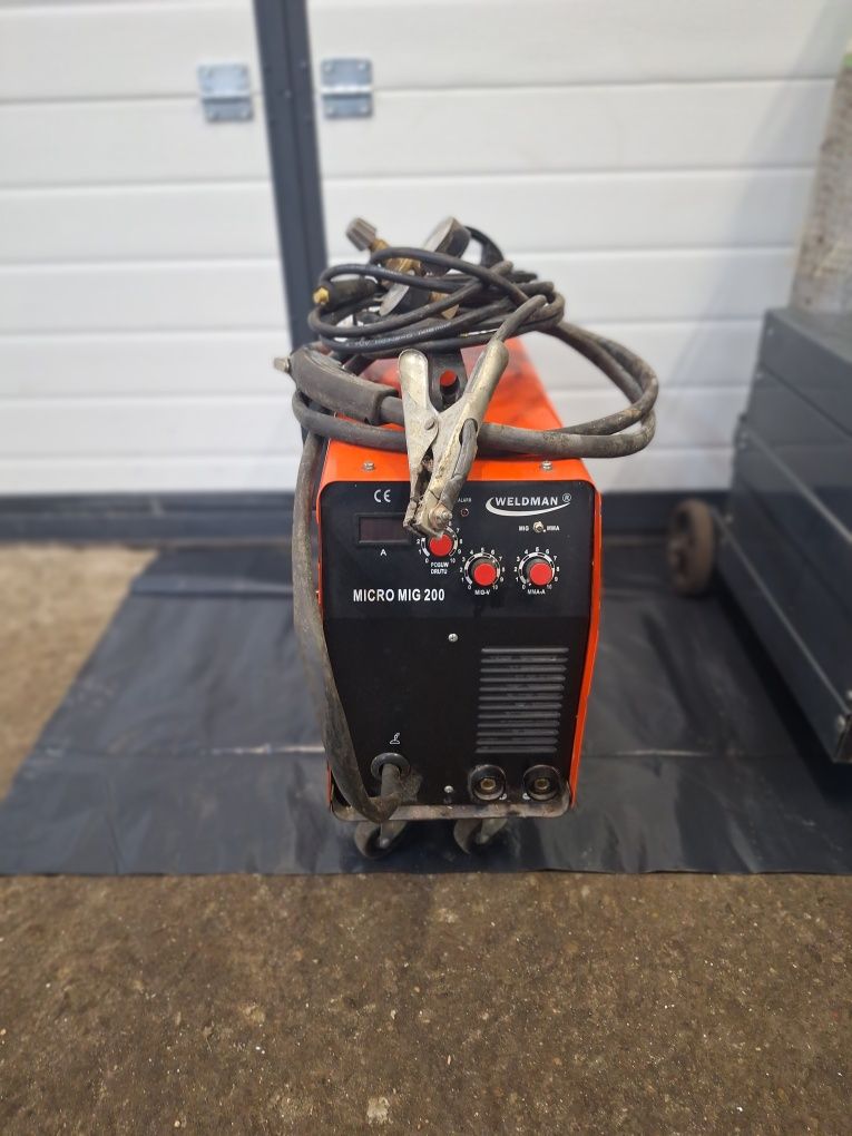 Migomat spawarka weldmanmicro mig 200 230v