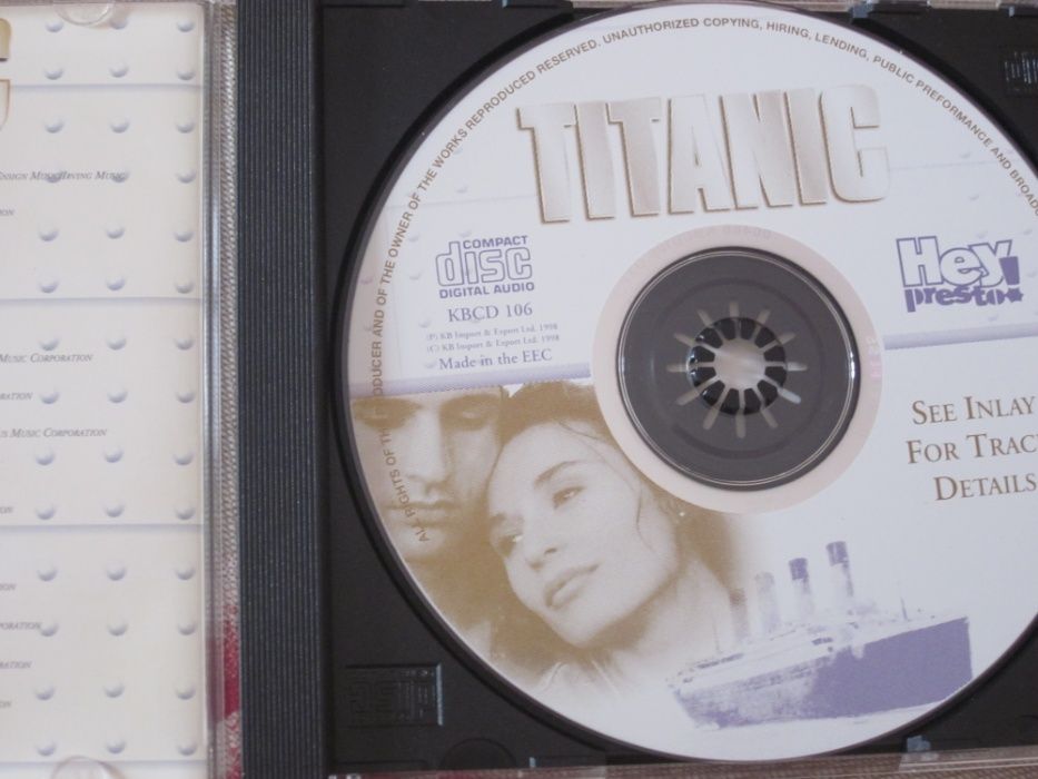 CD Titanic - Banda Sonora