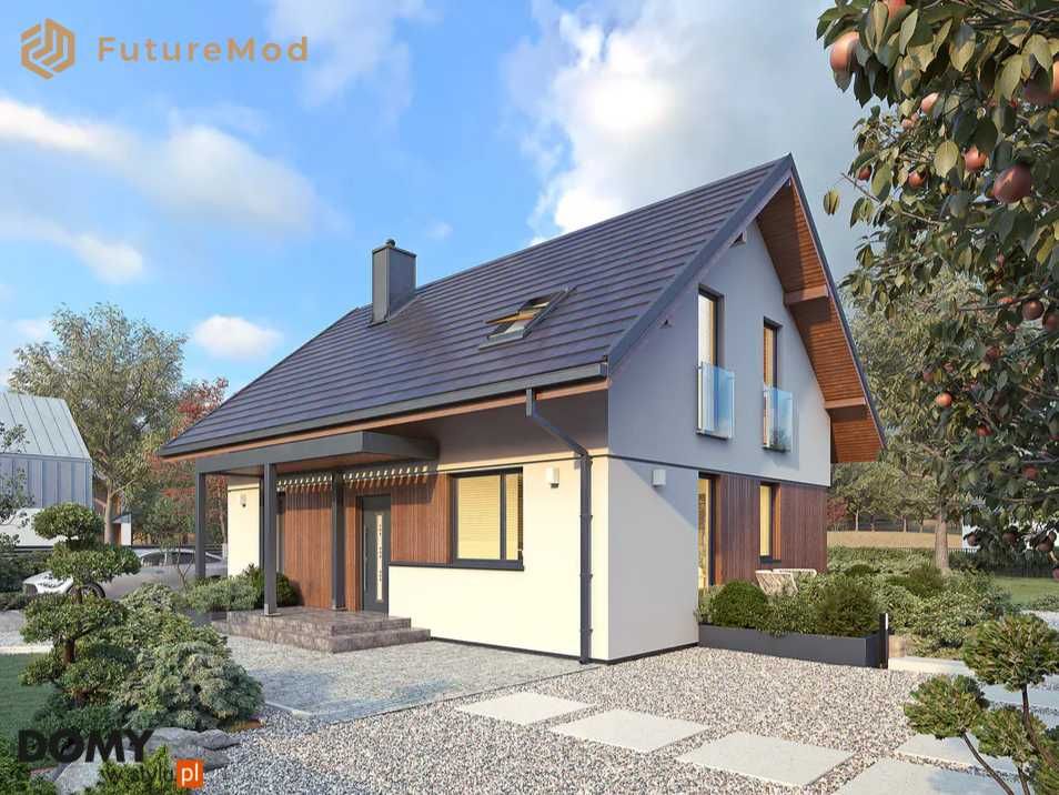 Dom szkieletowy Anka DR-ST 115,5m2