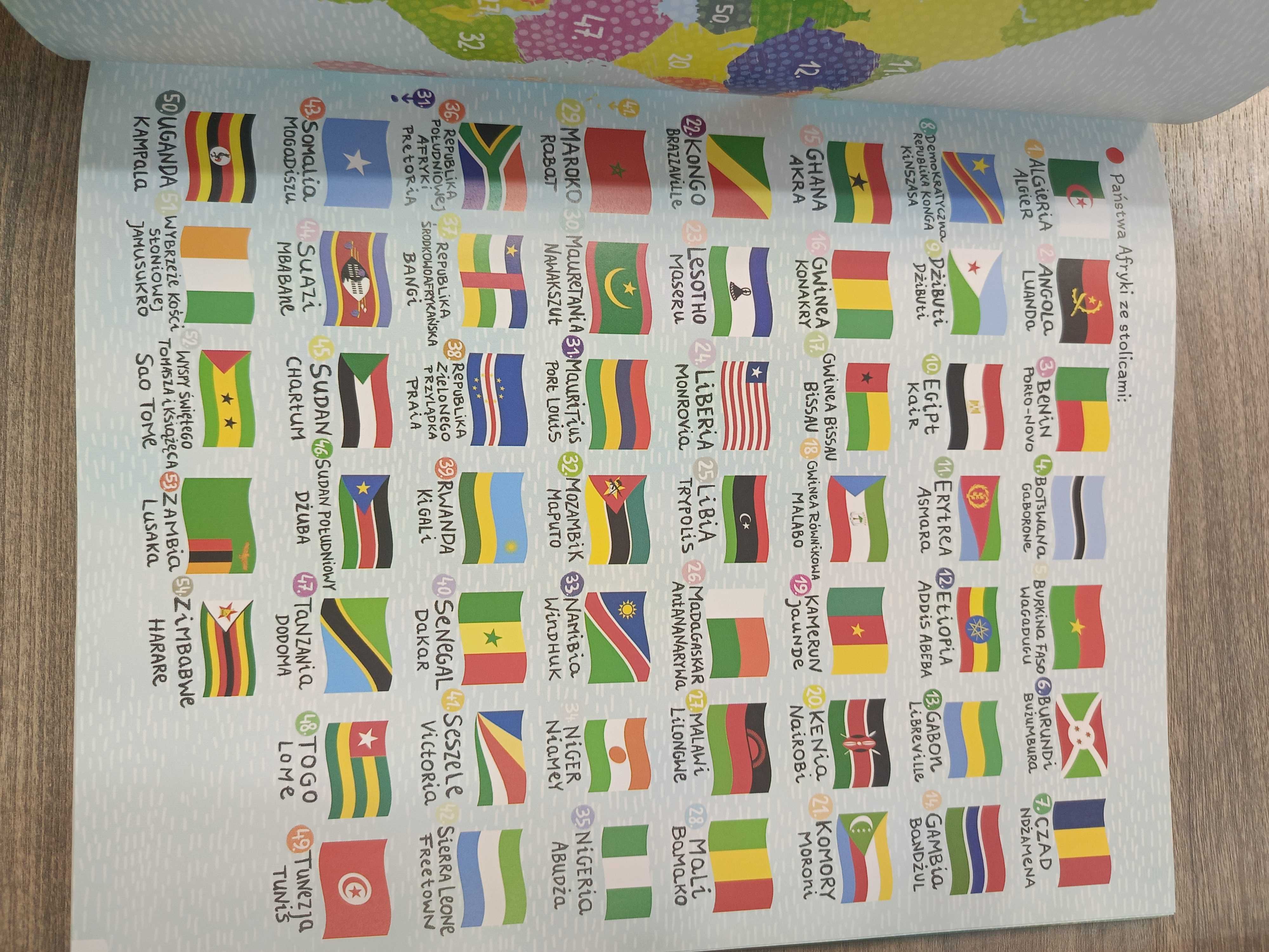 Ksiazka Atlas świata a4
