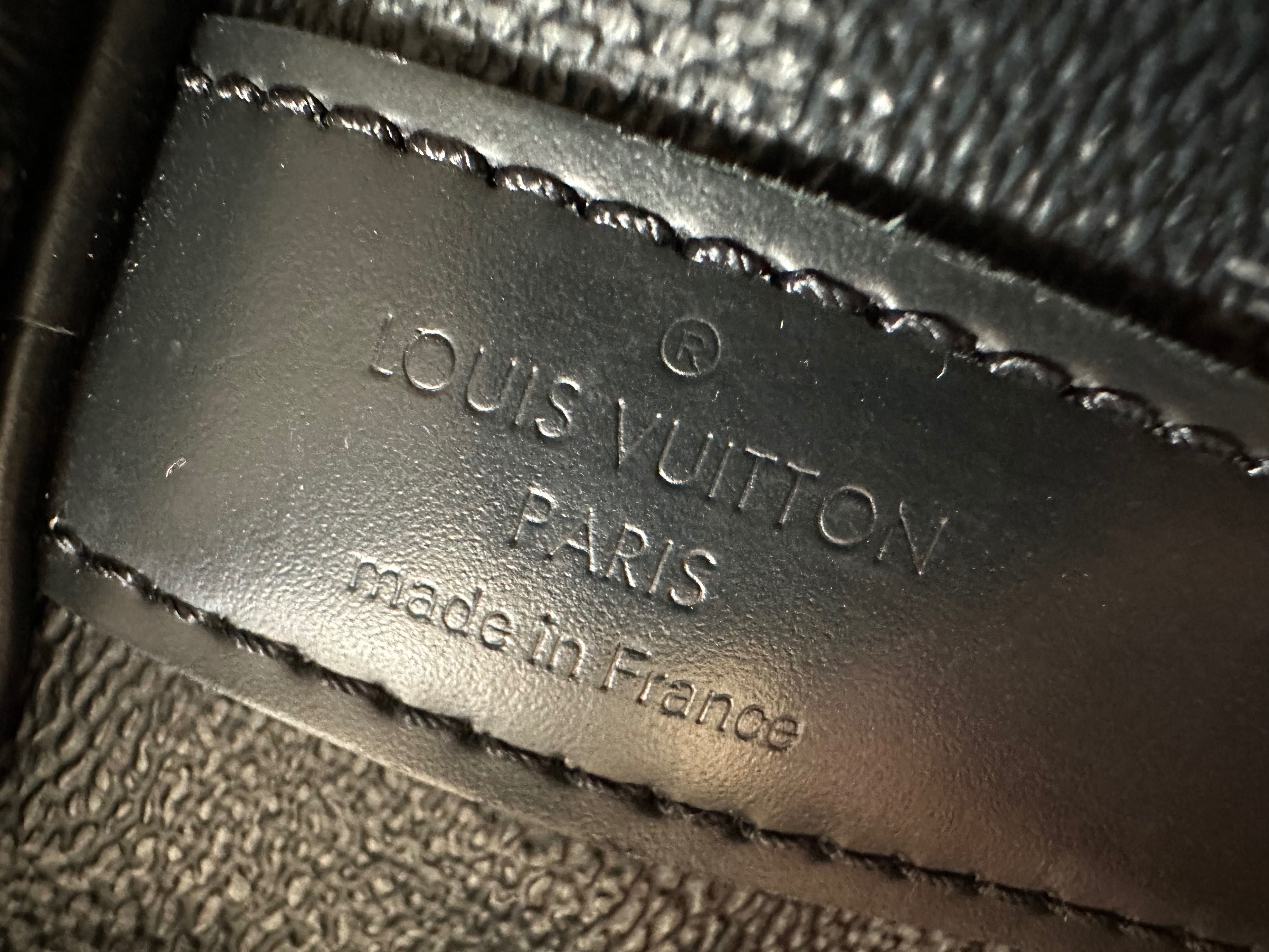 Torba Louis Vuitton Keepall Bandouliere 55.Black Daimer Oryginał