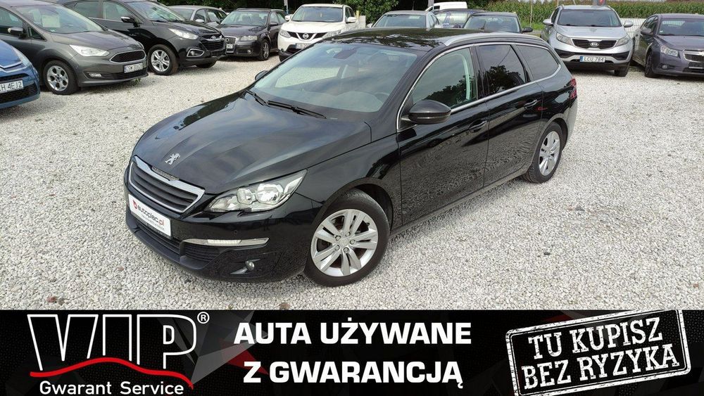 Peugeot 308 1.2i 110 kM Klima Nawigacja Temp LED Bluetooth Serwis GWARANCJA