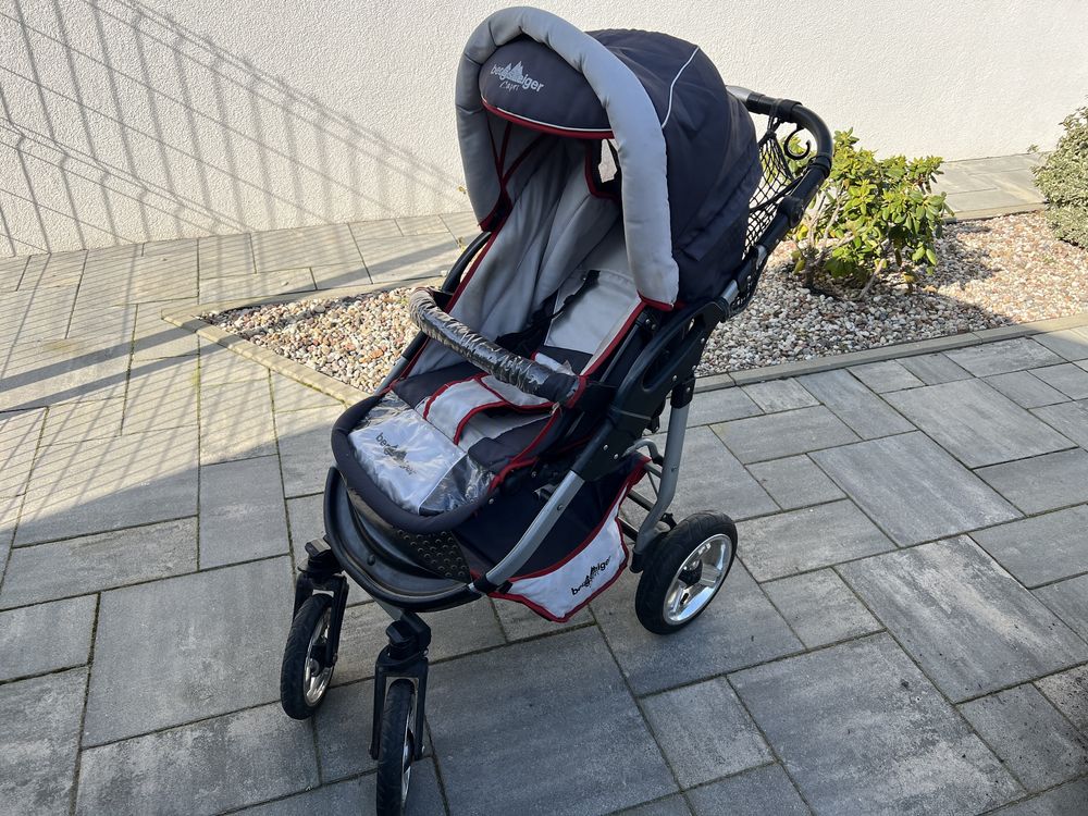 Ładny wózek dziecięcy 3w1 Bergsteiger Capri
