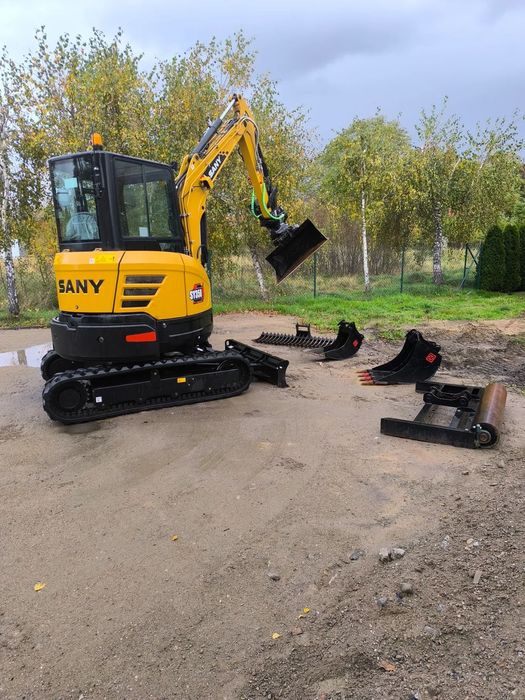 Sany SY35U  Sany sy35u + steelwrist x04 quantum, Cesja leasingu