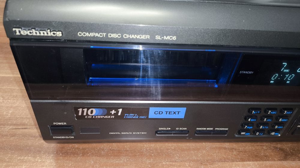 Technics sl-mc6 magazyn na 111plyt